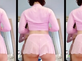 Insatiable Sissy Melody Sluts Out with a Huge Dildo amateur porn big ass porn solo porn
